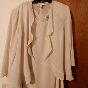 Cream Danny and nicole dress